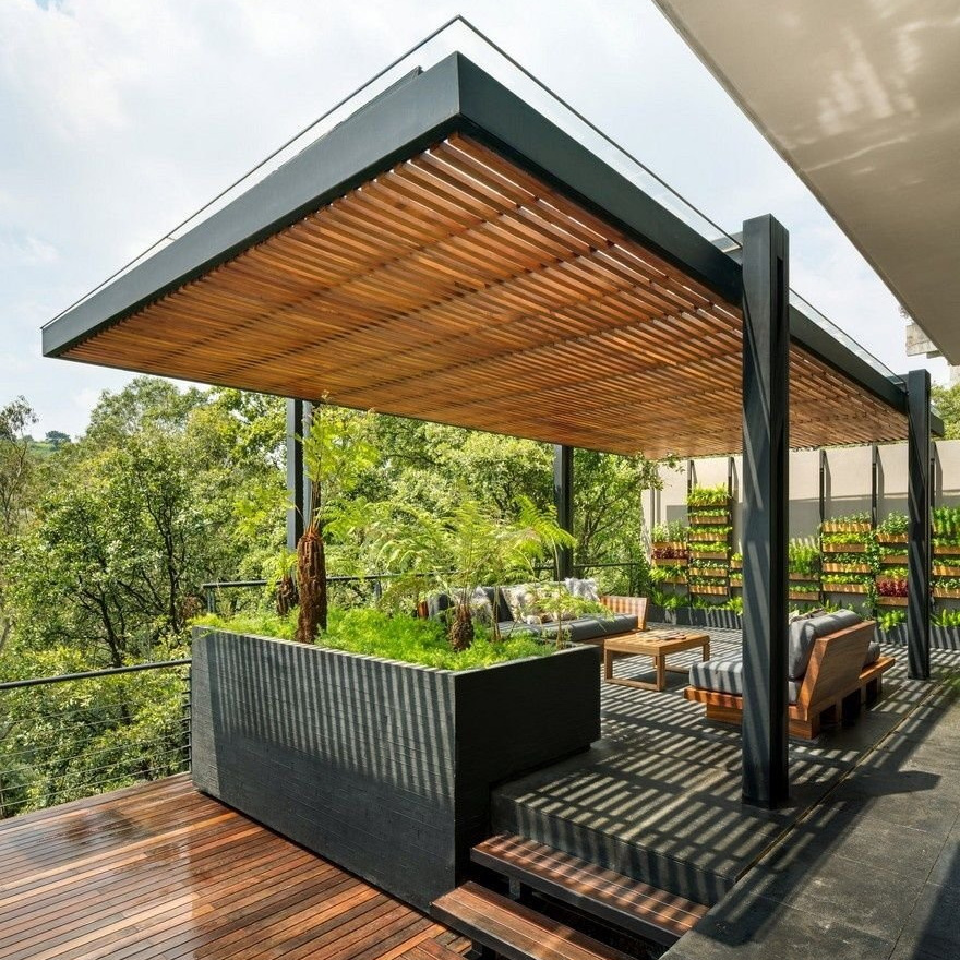 Открытая беседка