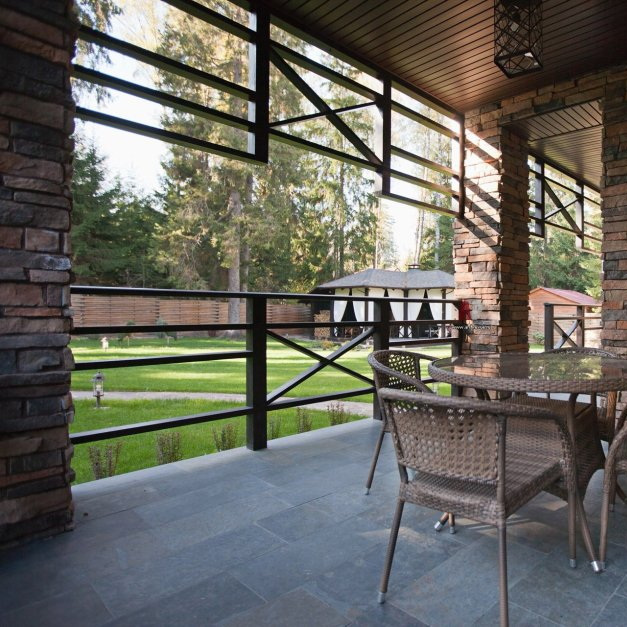 Ограждение терассы